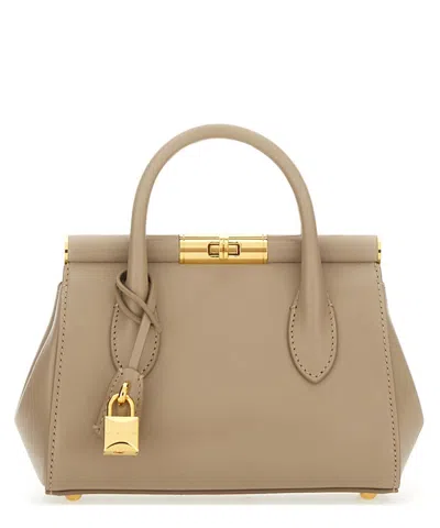 Dolce & Gabbana Marlene Handbag In Beige