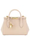 Dolce & Gabbana Marlene Handbag With Removable Chain Strap In Beige