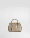Dolce & Gabbana Mini Marlene Day Top Handle Bag In Beige