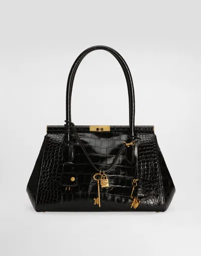 Dolce & Gabbana Marlene Handbag In Black