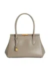 Dolce & Gabbana Marlene Handbag In Taupe Colour In Multi