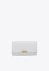 Dolce & Gabbana Marlene Leather Clutch Bag In White
