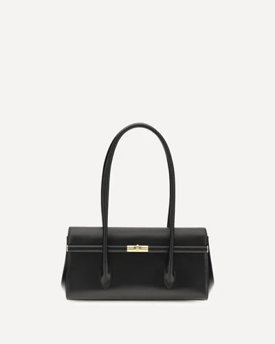 Dolce & Gabbana Marlene Leather Handbag In Black