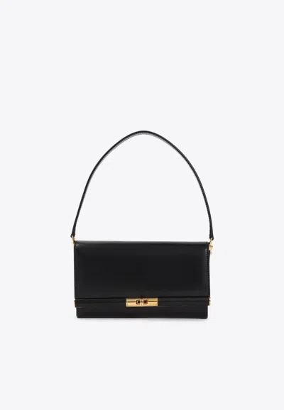 DOLCE & GABBANA MARLENE LEATHER SHOULDER BAG
