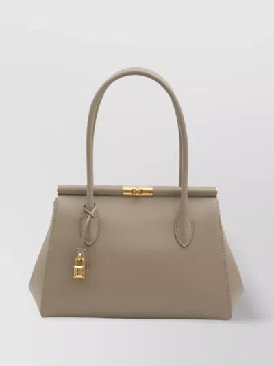 Dolce & Gabbana Marlene Leather Tote Bag Lock