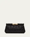 Dolce & Gabbana Marlene Medium Sequined Clutch Bag In Nero