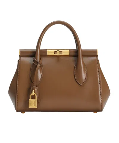 Dolce & Gabbana Marlene Mini Bag In Brown