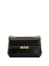 Dolce & Gabbana Marlene Mini Leather Shoulder Bag In Black