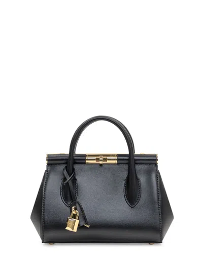 Dolce & Gabbana Marlene Mini Shoulder Bag In Black