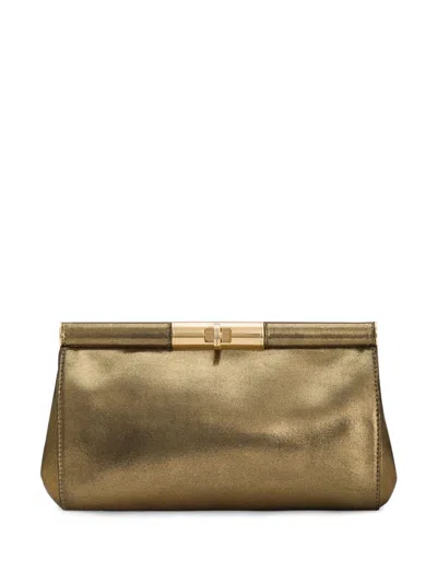 Dolce & Gabbana Marlene Shoulder Bag In Gold