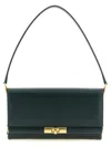 Dolce & Gabbana Marlene Rectangular Shoulder Bag Gold Tone Hardware In Orange
