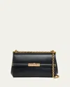 Dolce & Gabbana 'marlene' Black Shoulder Bag With Twist Lock In Nero