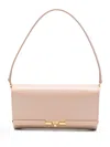 Dolce & Gabbana Leather Marlene Shoulder Bag In Neutrals