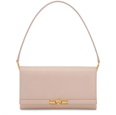 Dolce & Gabbana Mini Palmellato Ottone Vin Shoulder Bag In Pink