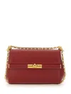 Dolce & Gabbana Marlene Red Shoulder Bag With Twist Lock In Leather Woman In Red