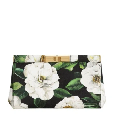 DOLCE & GABBANA GARDENIA CLUTCH BAG
