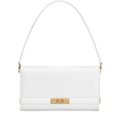 Dolce & Gabbana Marlene Leather Clutch Bag In White