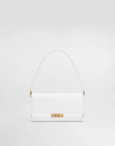 Dolce & Gabbana Marlene Shoulder Bag In White