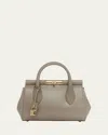 Dolce & Gabbana Marlene Small Leather Top-handle Bag With Chain Strap In Talpa