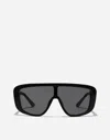 Dolce & Gabbana Marlene Geometric-frame Sunglasses In Black