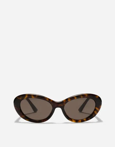 Dolce & Gabbana Marlene Sunglasses In Brown