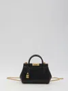 Dolce & Gabbana Black Marlene Mini Handbag In Black