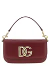 Dolce & Gabbana Maroon 3.5 Shoulder Bag In Burgundy
