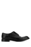 Dolce & Gabbana Marsala Derby Shoes In Black