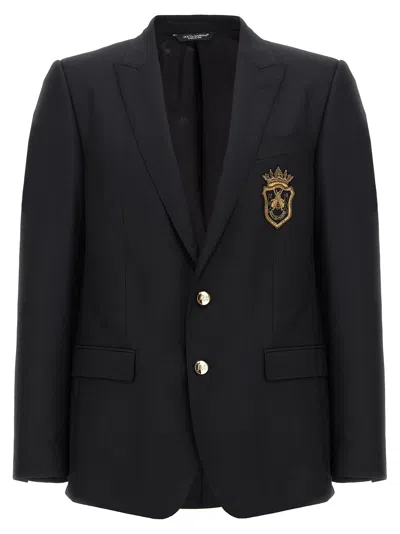 Dolce & Gabbana 'martini' Blazer In Black