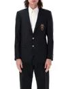 Dolce & Gabbana Appliqué Blazer - Men's - Eco Virgin Wool/silk/viscose In Black