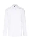 Dolce & Gabbana Long-sleeved Formal Shirt In White