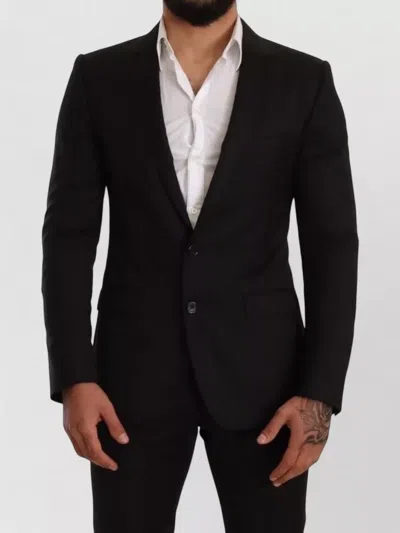 Dolce & Gabbana Martini Slim Fit Two Piece Suit In Black