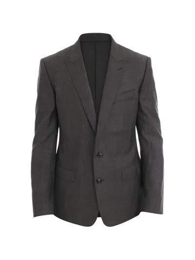 Dolce & Gabbana Martini Slim-fit Blazer In Brown