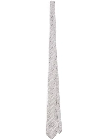 DOLCE & GABBANA DOLCE & GABBANA MARTINI TIE IN MICRO-PATTERN JACQUARD
