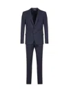 Dolce & Gabbana Men Virgin Wool-silk Blend Suit In Blue