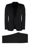 Dolce & Gabbana Martini Virgin Wool Two-piece Suit In Black