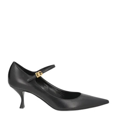Dolce & Gabbana Mary Jane Pumps In Black