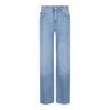 Dolce & Gabbana Matching Color Cotton Trousers In Blue