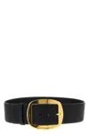 Dolce & Gabbana Women Maxi Buckle Belt In Black