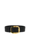 Dolce & Gabbana Large Buckle Strap Accessory In Black