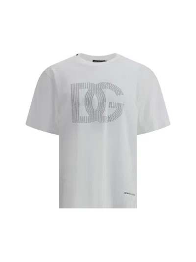 Dolce & Gabbana T-shirts And Polos In Bianco Ottico