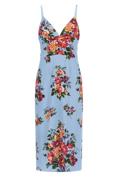 Dolce & Gabbana 'mazzo Di Fiori' Print Dress In Multi