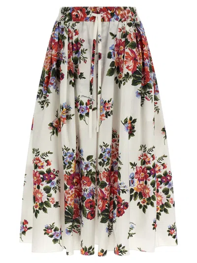 DOLCE & GABBANA MAZZO DI FIORI SKIRT
