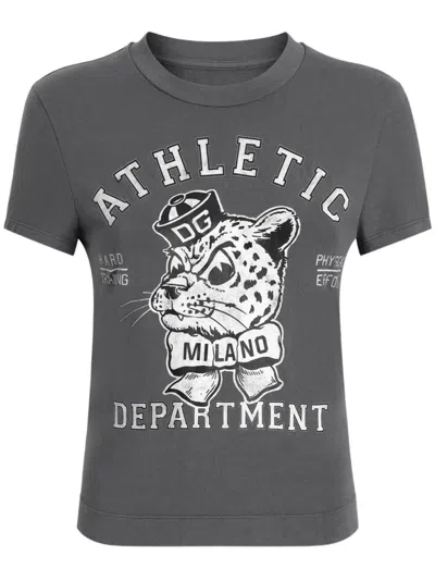 Dolce & Gabbana M/c T-shirt In Gray