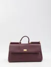 Dolce & Gabbana Medium Burgundy Sicily Hand Bag