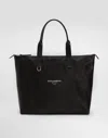 Dolce & Gabbana Carryall Tote Bag With Top Handles In Black