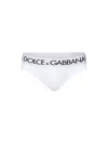 Dolce & Gabbana Medium Cotton Briefs In White
