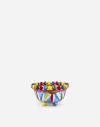 Dolce & Gabbana Medium Decorative Bowl In Multi