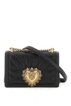 Dolce & Gabbana Devotion Medium Leather Shoulder Bag
