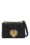 DOLCE & GABBANA MEDIUM DEVOTION BAG IN QUILTED NAPPA LEATHER